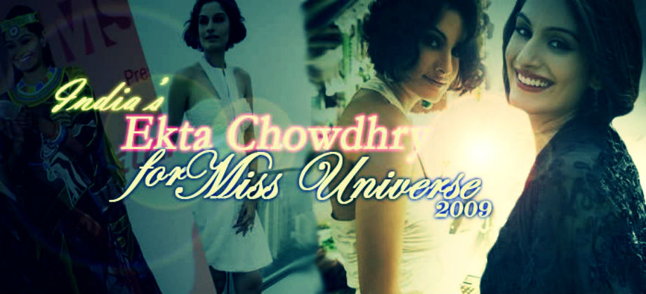 Ekta Chowdhary Miss India