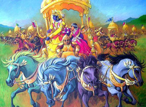Krishna Rukmini Rukmi Battle