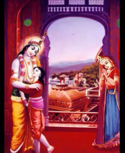 Pradyumna Reunites with Krishna and Rukmini
