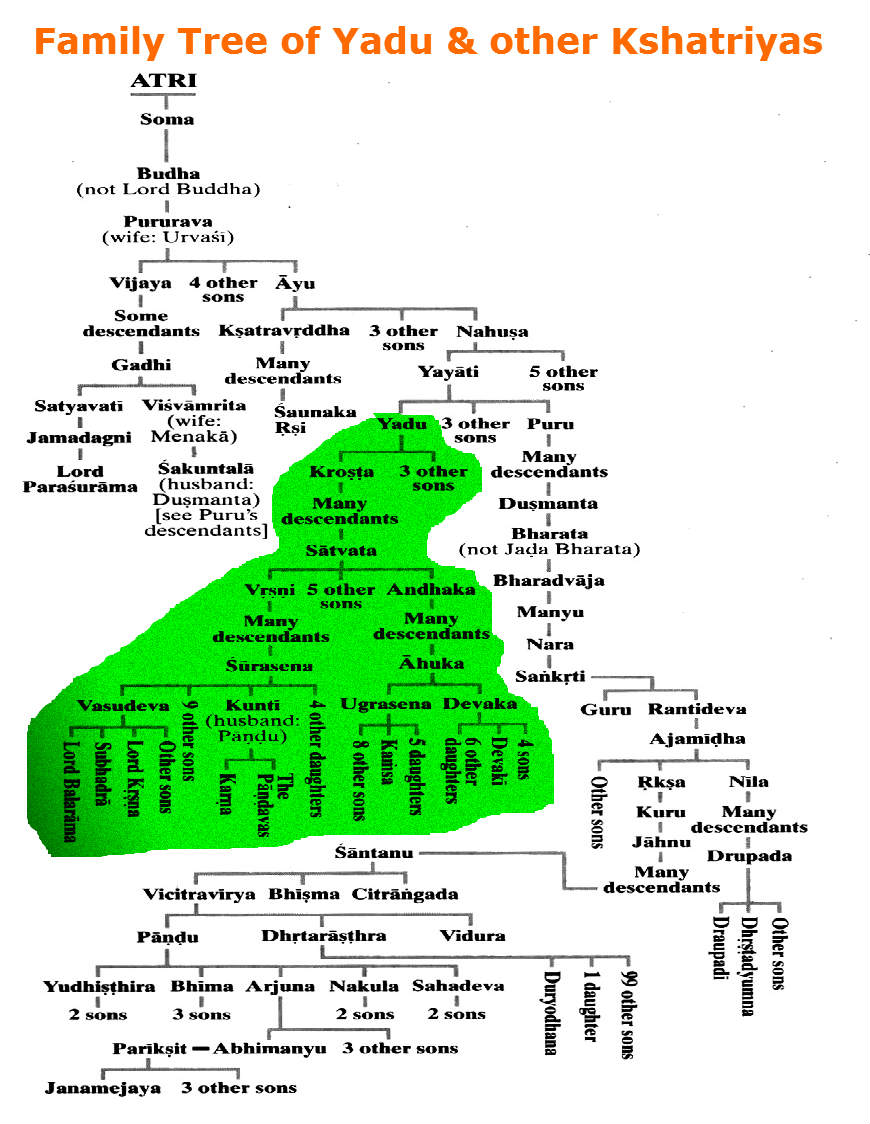 Yadu Family Tree